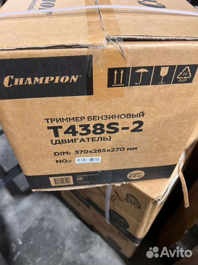 Триммер бензиновый Champion T438S-2