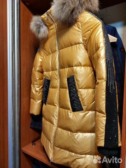 Пальто для девочки,р 150