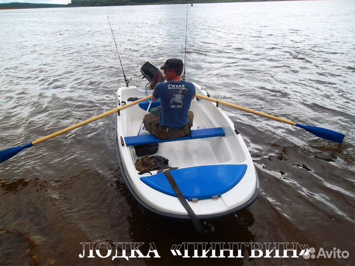 Абсолютно новая моторная лодка Пингвин тримаран