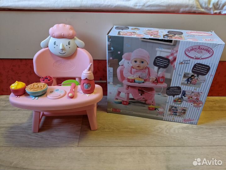 Стульчик для кормления Zapf Baby Anabelle Born