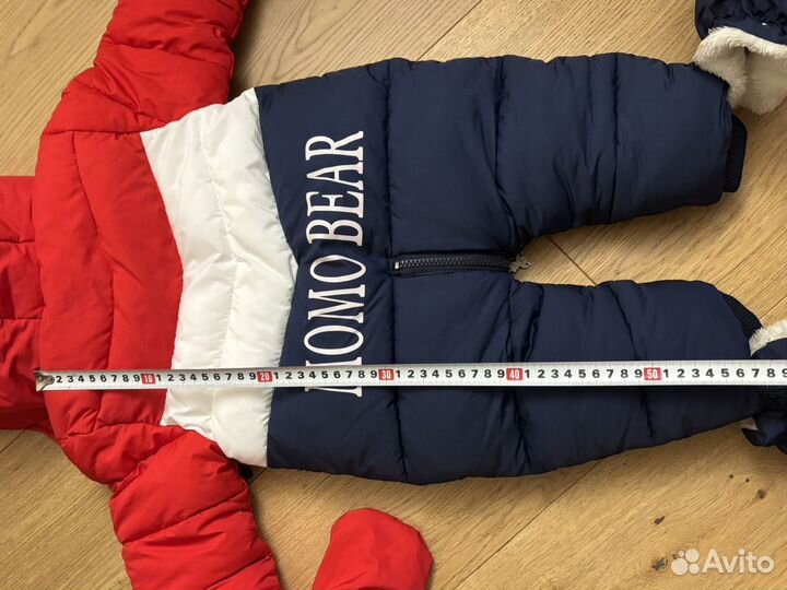 Зимний комбинезон для мальчика 68
