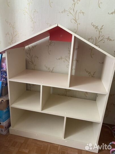 Детская кровать + дом