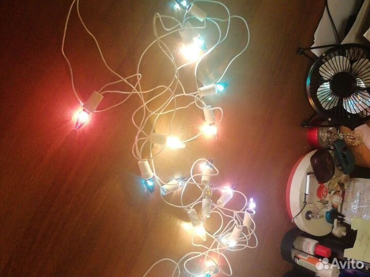 Ёлачная электрогерлянда СССР