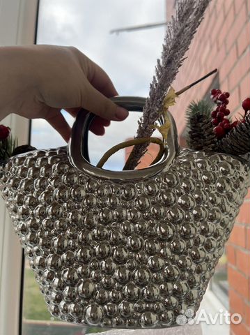 Ваза в виде сумки