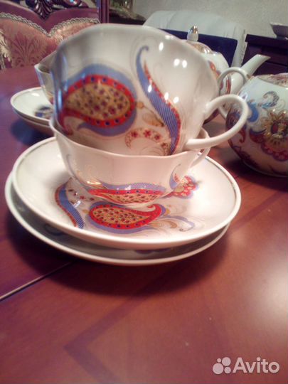 Чайный сервиз Дулево