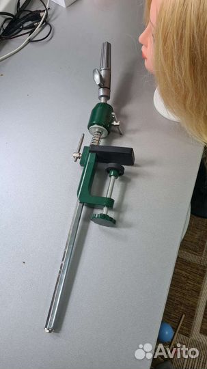 Манекен голова с креплением hairshop