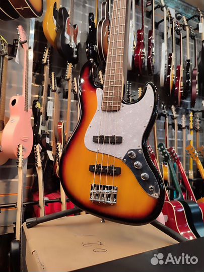 Бас-гитара для начинающих (новая, в ассортименте)