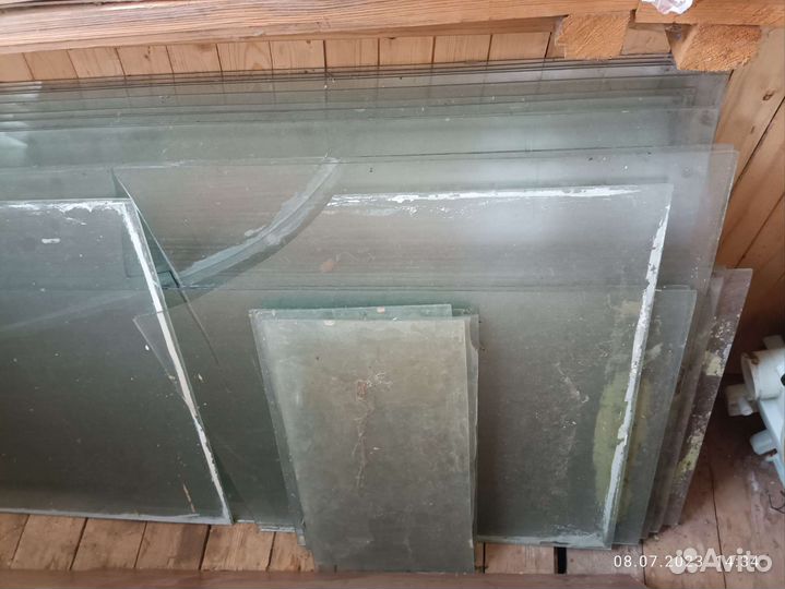 Стекло б/у