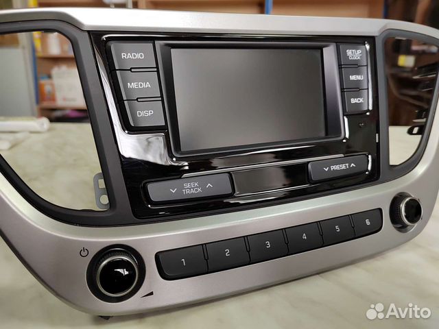 Штатная магнитола hyundai Solaris