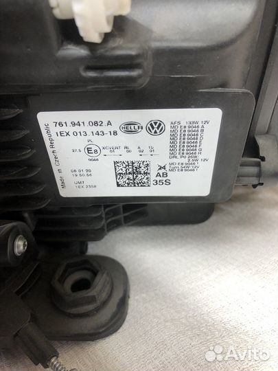 Volkswagen touareg фара 761.941.082.А