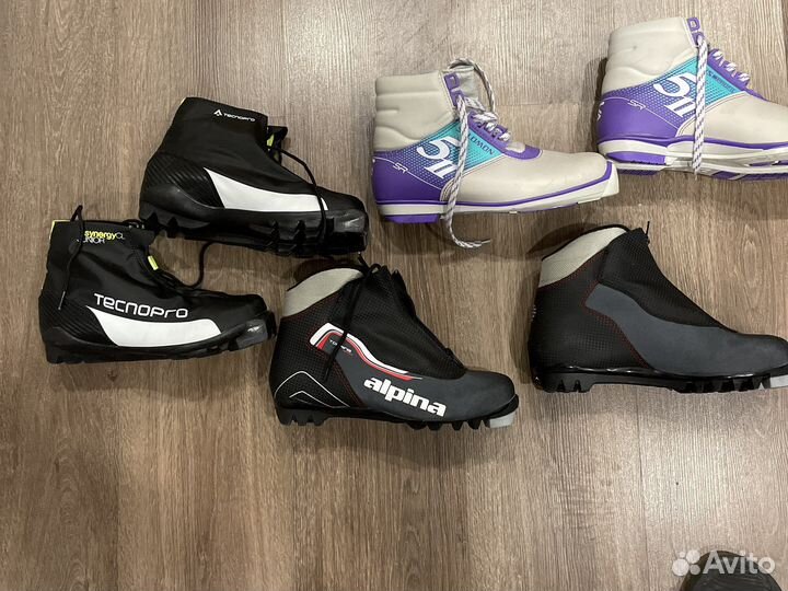 Лыжные ботинки Tecnopro, Salomon, Fischer, AlpinA