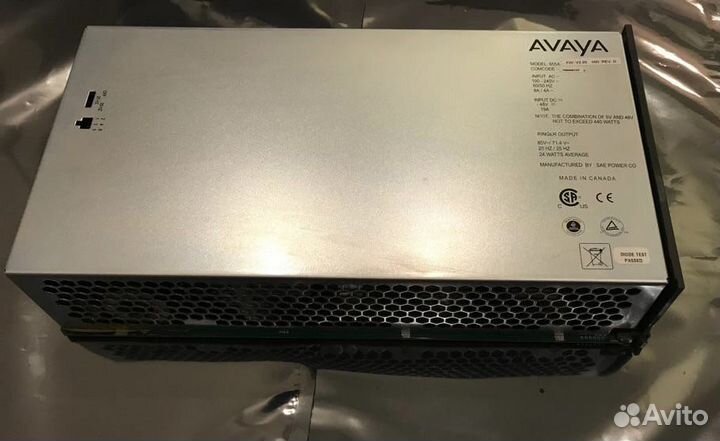 Блоки питания Avaya