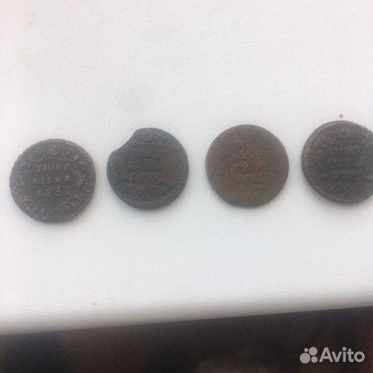 Полушки начала 18 го века