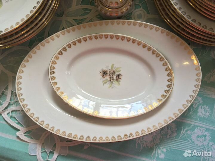 Сервиз столовый на 6 персон. Чехословакия MZ. СССР