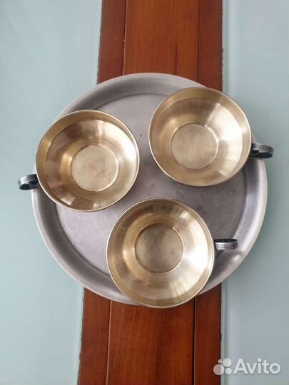 Кофейный набор (мельхиор)