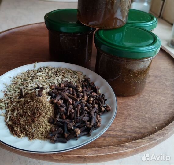 Медовое средство от глистов с травами