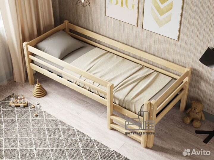 Детская кровать из сосны