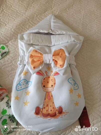 Конверт на выписку лето