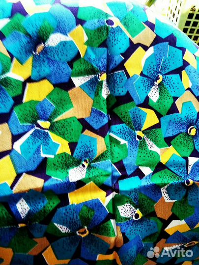 Крепдешин отрез ткани шелк 100