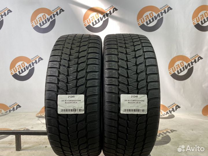 Bridgestone Blizzak LM-25 205/45 R17