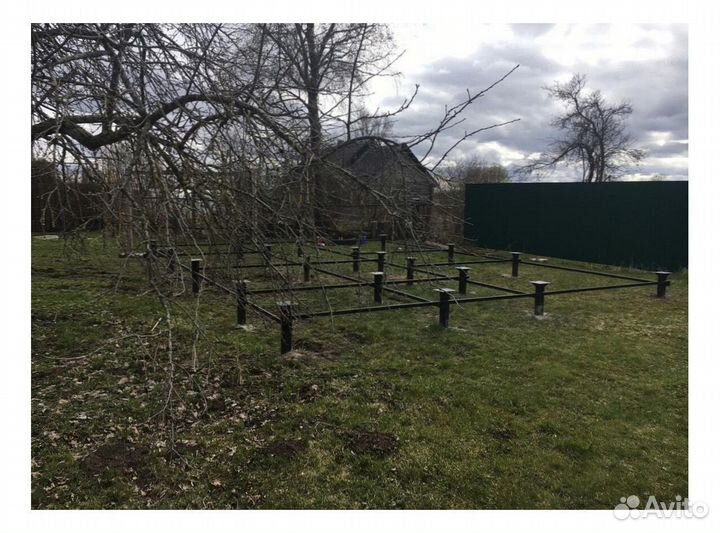 Сваи винтовые под ключ установка