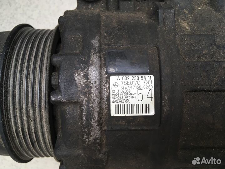 Компрессор кондиционера w210 E320