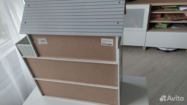 Домик для кукол с мебелью