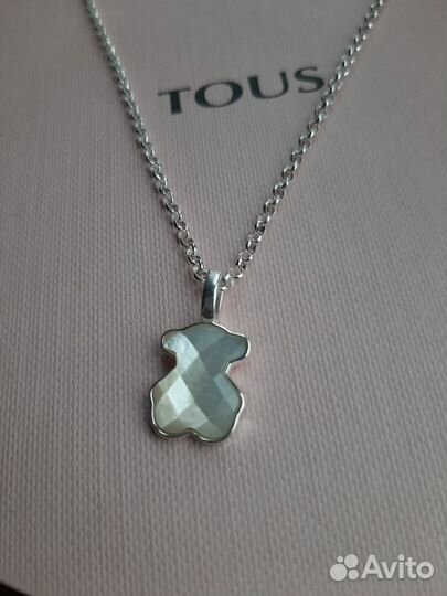 Tous колье с рерламутром
