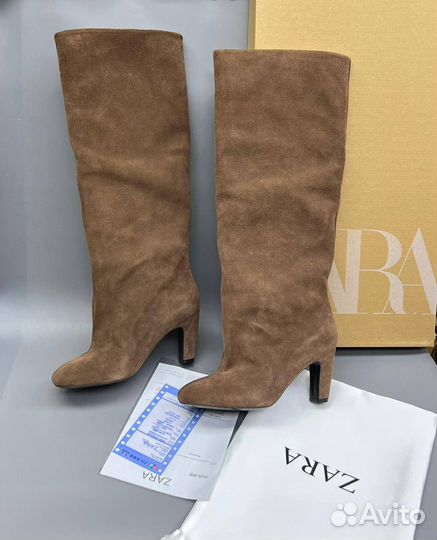 Женские Сапоги Zara Размеры 36-40