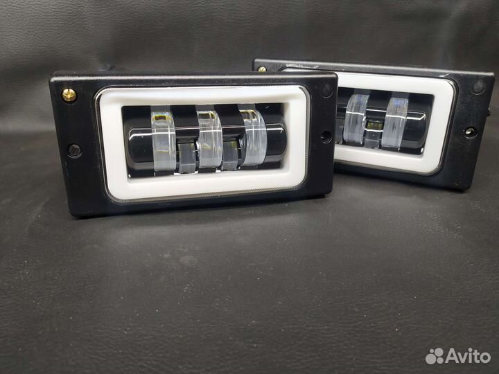 Противотуманные фары на ваз 2114 50W