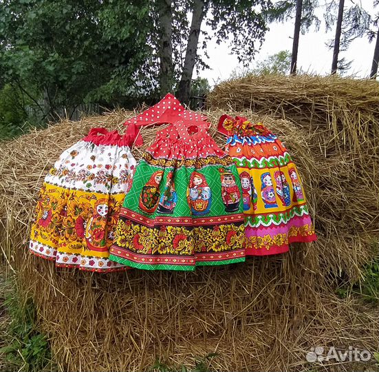 Матрешка, костюм новый, разм. 92-134