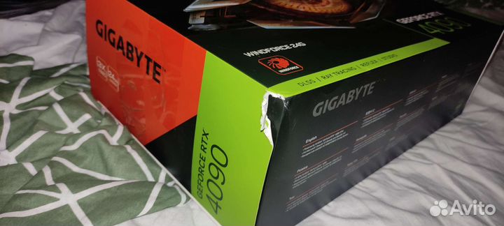 Видеокарта Gigabyte RTX 4090 windforce