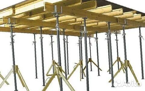 Аренда стойка телескопическая