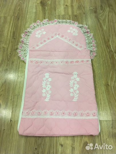 Конверт на выписку летний для девочки