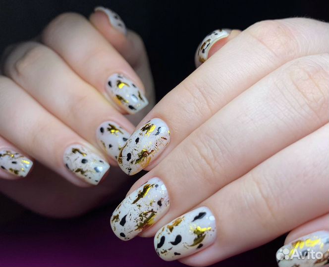 Маникюр,гель лак,брови