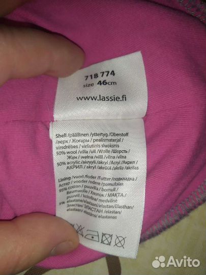 Шапка-шлем Lassie демисезон 46 см