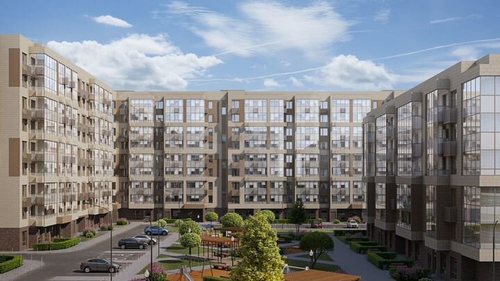 3-к. квартира, 89 м², 6/9 эт.