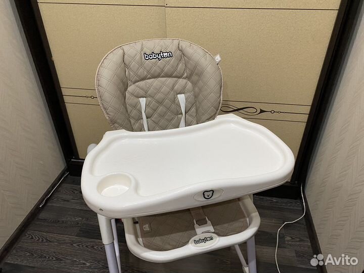 Стул для кормления Babyton Кофейный