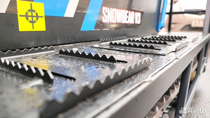 Снегоход promax snowbear V3 650 2T сине-черный