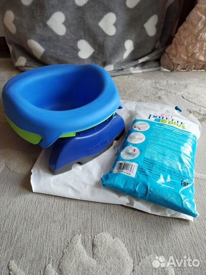 Горшок дорожный Potette Plus + сменные пакеты