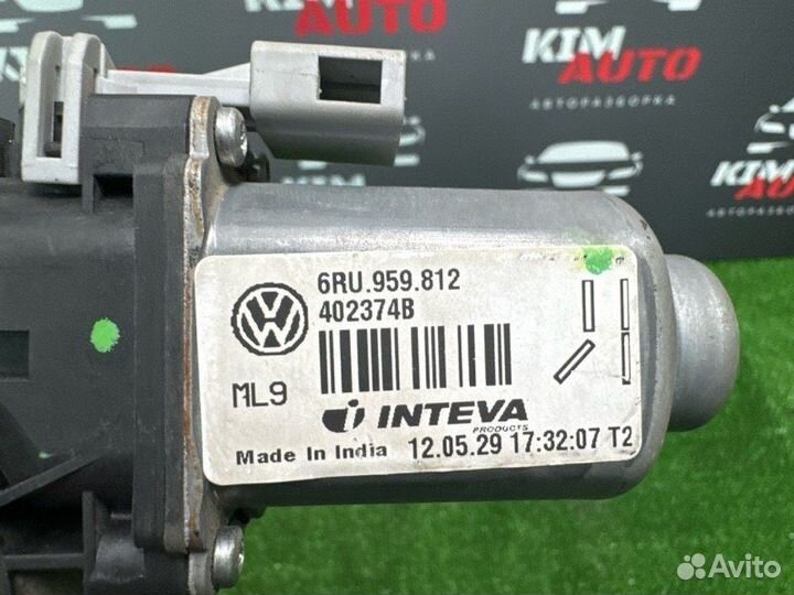 Мотор стеклоподъемника задний левый Volkswagen