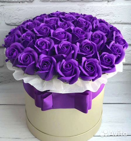 Розы из мыла в наличии