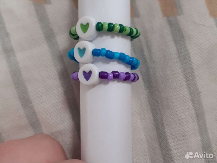 Кольцо из бисера на заказ