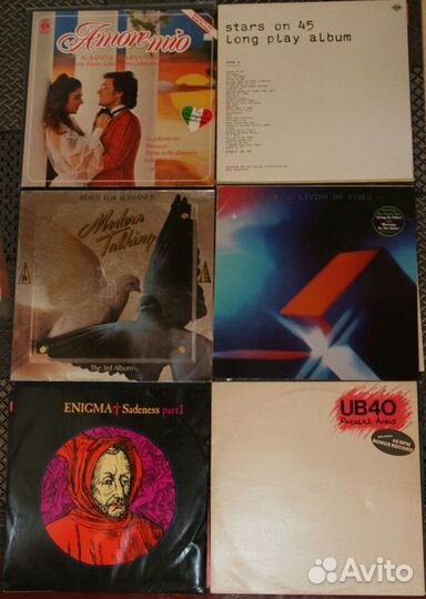 Виниловые фирменные пластинки мегаколлекцияОбнови