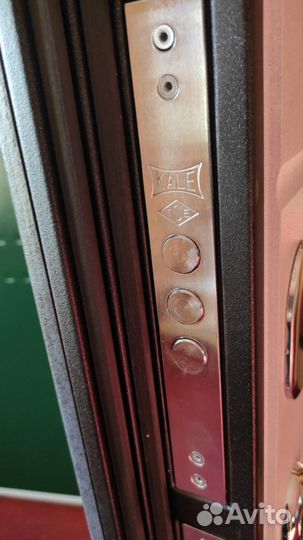 Дверь входная с зеркалом