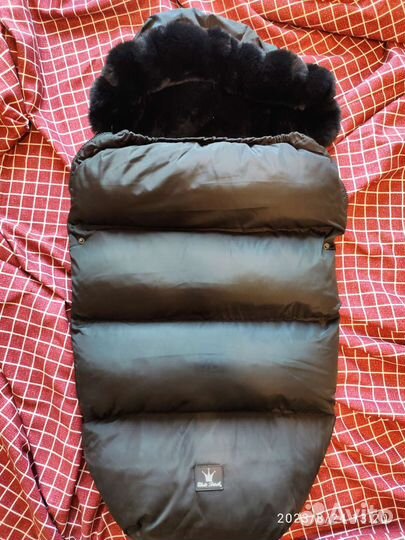 Меховой кокон для ребенка