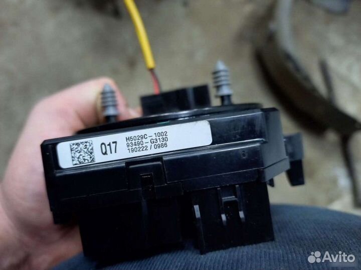 Подрулевой шлейф Hyundai Solaris седан 1.6 2019