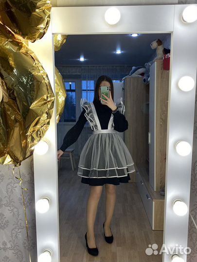 Школьный фартук из фатина