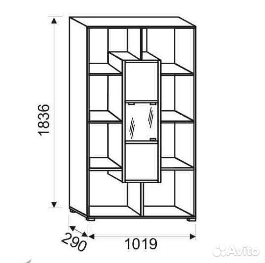 Детский стеллаж №2