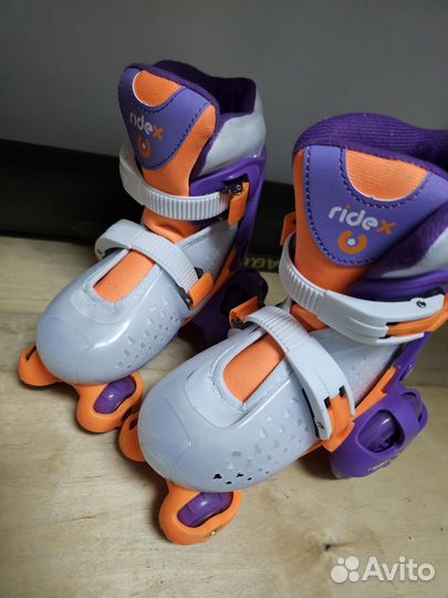 Роликовые коньки детские раздвижные
